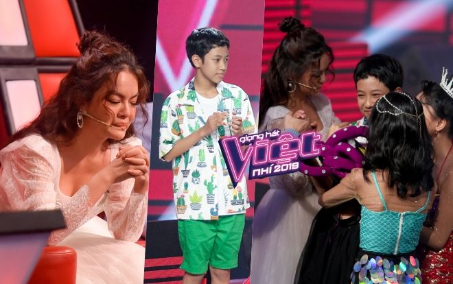 Phạm Quỳnh Anh khóc nấc khi Đức Khôi bất ngờ bị loại, lộ diện Top 9 Giọng hát Việt nhí 2019