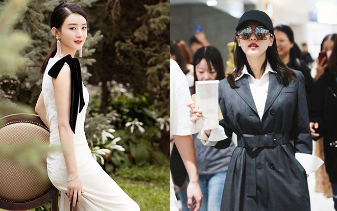 Thân hình thon gọn đáng ngưỡng mộ của Triệu Lệ Dĩnh và Lưu Thi Thi sau khi tái xuất sinh con