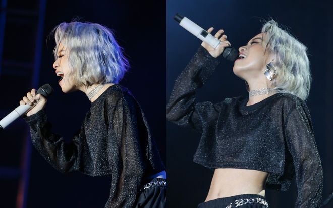 Gia Nghi The Voice 'cháy' hết mình cùng khán giả Phiêu Concert 2019