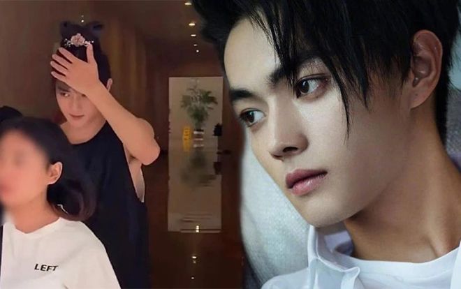 Hình ảnh cải trang nữ của Hứa Khải trong phim mới 'Thiên vũ kỷ' được tiết lộ