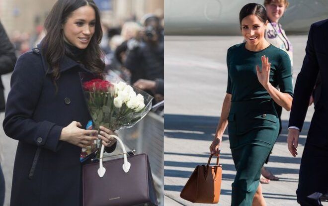 Mẫu túi xách yêu thích của Meghan Markle bán cháy hàng trong 11 phút