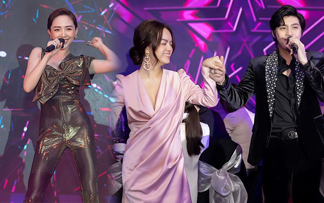 Tóc Tiên 'khuấy đảo' không khí, Noo Phước Thịnh 'bắt cóc' Phạm Quỳnh Anh trong sự kiện của Lưu Hương Giang