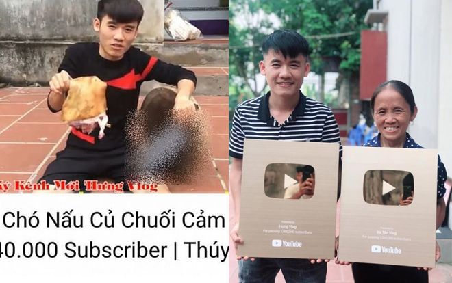 Con trai bà Tân Vlog bị cộng đồng mạng kêu gọi tẩy chay vì đăng tải clip làm thịt chó