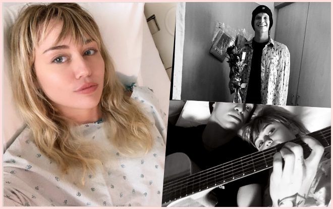 Hay tin Miley Cyrus nhập viện, Cody Simpson sáng tác ca khúc mới đến tận giường đàn hát tặng người yêu