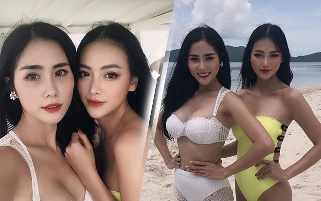 Phương Khánh - Hoàng Hạnh diện bikini quyến rũ: Liệu có thắng 'Back To Back' Miss Earth 2019?