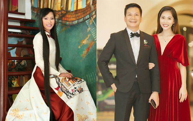 Vợ shark Hưng từng đạt giải Á hậu 1 tại cuộc thi sắc đẹp với mái tóc dài hơn 1 m đầy ấn tượng