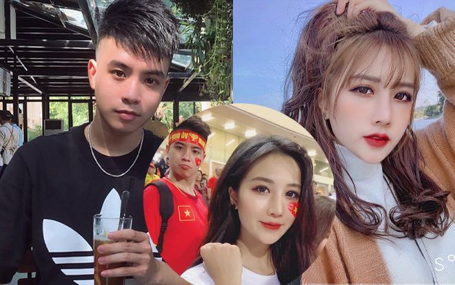 Chân dung đôi bạn thân 'cực phẩm', sáng nhất trên khán đài SVĐ Mỹ Đình trong trận Việt Nam - Malaysia