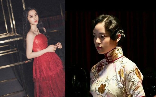 Âu Dương Na Na diện sườn xám bị dân mạng chê bai