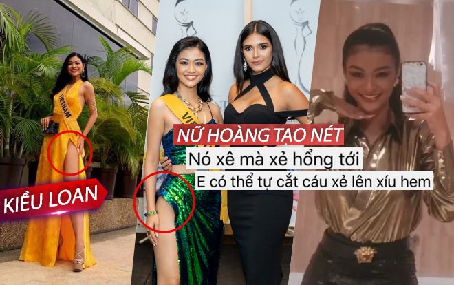 Kiều Loan nhắn tin về Việt Nam xin phép tự xẻ váy thêm gợi cảm: Quyết thắng Miss Grand Int'