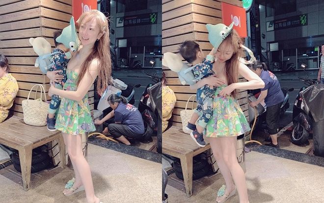 Mẹ bỉm sữa 'nóng bỏng' có hành động khiến cộng đồng mạng 'đỏ mặt'