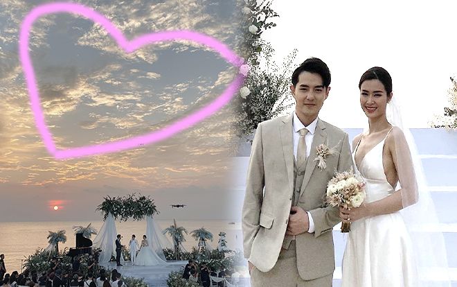 Điều kỳ diệu trong đám cưới Đông Nhi - Ông Cao Thắng: Đám mây cũng hóa hình trái tim để chúc phúc