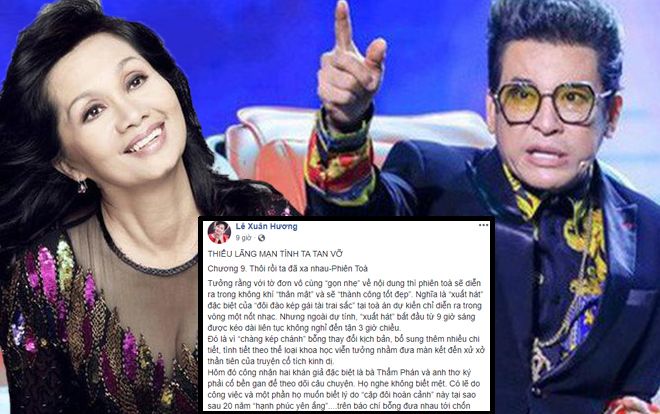 Chương 9 chuyện hôn nhân Xuân Hương - Thanh Bạch: Ra tòa ly hôn, Thanh Bạch bỗng tố ngược lại vợ 'không để cho anh làm đàn ông'