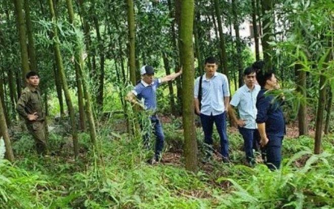 Phát hiện phó chủ tịch xã tử vong trên một chiếc chiếu ở quả đồi sau nhà