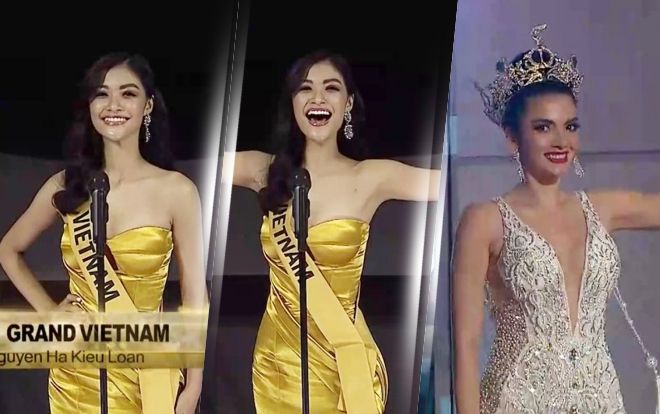 HOT: Kiều Loan tự tin hô vang 'Việt Nam', sẵn sàng đội vương miện mới 11 tỷ của Miss Grand Int'