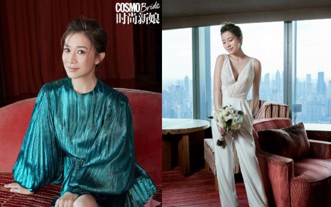 Xa Thi Mạn xinh đẹp diện váy cưới, tuy đã 44 tuổi mà vẫn còn độc thân khiến fan hô hào tìm chú rể