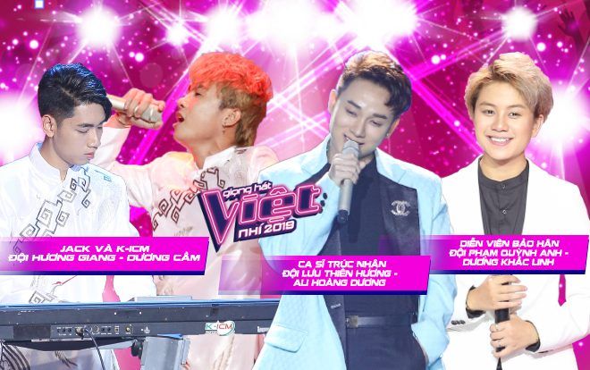 Dàn sao đình đám hội tụ Bán kết Giọng hát Việt Nhí 2019: Trúc Nhân, Jack - K-ICM, Bảo Hân
