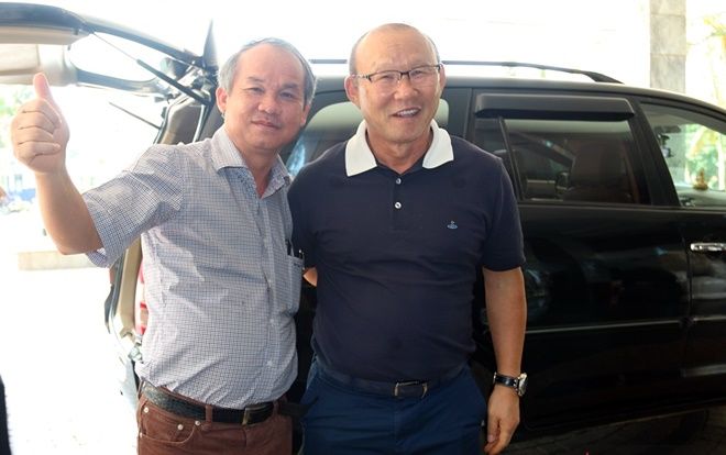 HLV Park Hang Seo - 'Món quà vô giá' của bầu Đức tặng VFF