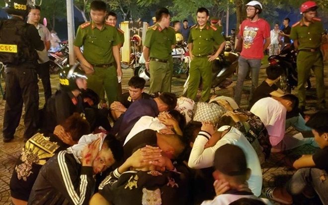 Truy bắt hàng chục đối tượng tụ tập đua xe trái phép gây náo loạn thành phố Vĩnh Yên