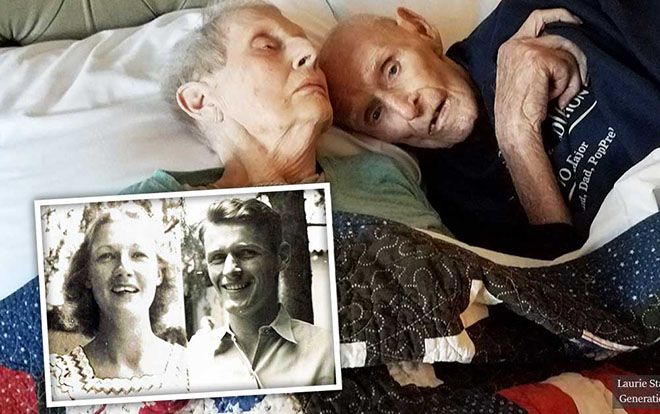 Chuyện tình keo sơn của cặp đôi bên nhau 70 năm, qua đời chung một ngày