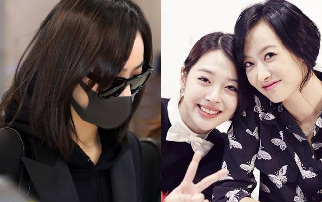 Victoria, Amber f(x) đều trở về dự tang lễ của Sulli