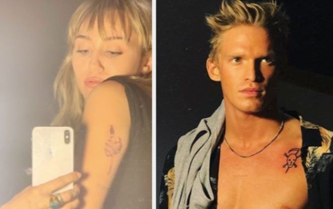 Miley Cyrus gây sốc với hình ảnh vô tư đặt tay vào chỗ 'nhạy cảm' của bạn trai mới