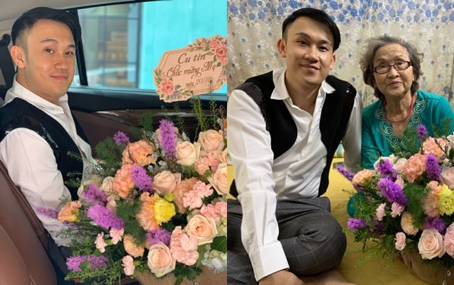 Cãi lời Hoài Linh, Dương Triệu Vũ mua hoa tặng mẹ nhân 20/10 và cái kết… không đỡ nổi!