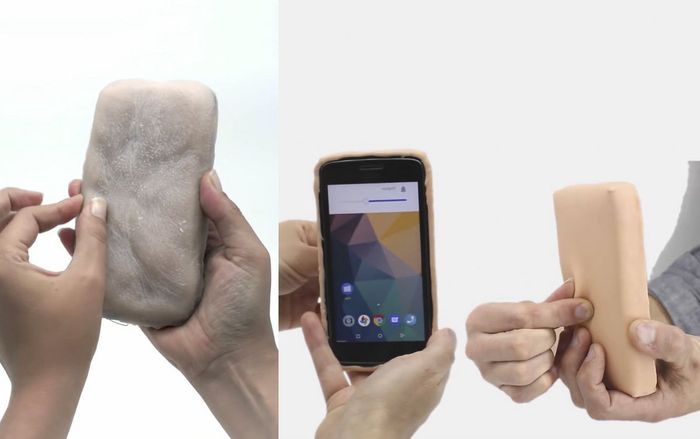 Rùng mình với chiếc ốp lưng điện thoại bằng da nhân tạo, sờ không khác gì da người