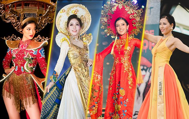 Đầu tư quốc phục rực sáng, Kiều Loan sẽ 'phá bỏ' lời nguyền Top 10 của Phương Nga - Huyền My?