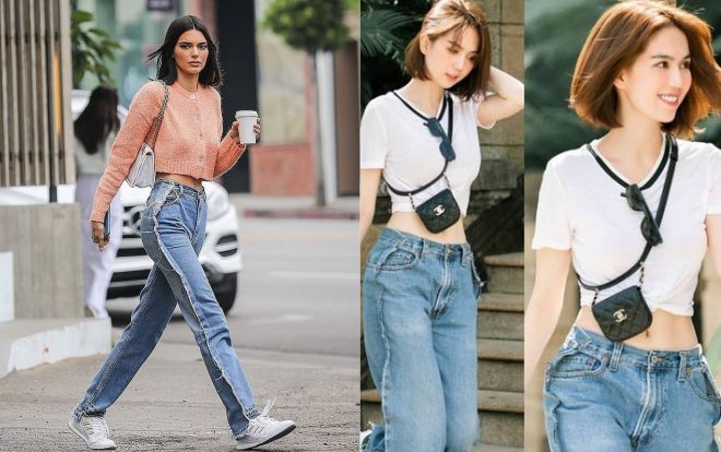 Ngọc Trinh diện chiếc quần jeans trước sau như một, vòng 3 biến mất hoàn toàn