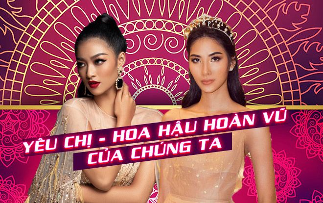 Được đàn chị cổ vũ, Kiều Loan lễ phép cảm ơn, giới thiệu Hoàng Thùy là Miss Universe 2019