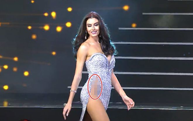 Mỹ nhân Brazil 'chơi lớn' diện mốt không nội y trong phần thi Dạ hội - Miss Grand International 2019