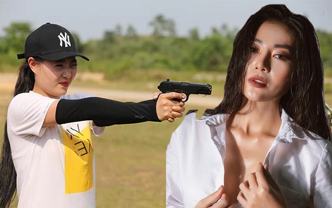 Thanh Hương: Chồng lo lắng nhắn tin liên tục khi tôi tham gameshow dùng súng thật