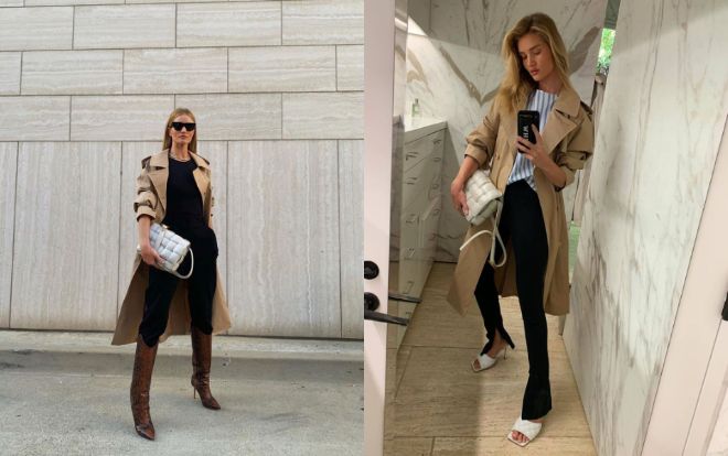 Học ngay siêu mẫu giàu nhất nước Anh Rosie Huntington-Whiteley mix đồ chất lừ đón mùa Đông