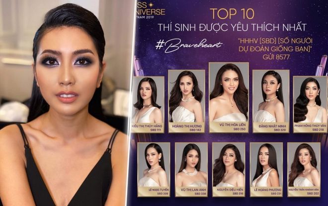 Hàng loạt gương mặt mới 'gây bão', Thúy Vân vẫn trụ vững Top 5 giải bình chọn MUV 2019