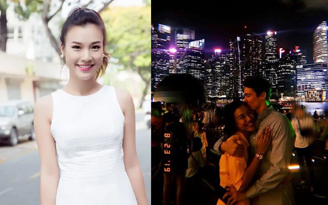 Á hậu Hoàng Oanh công khai bạn trai Tây sau 2 năm hẹn hò, sao Việt và dân mạng đồng loạt chúc phúc, tỏ lòng ngưỡng mộ