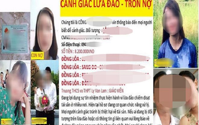 Nữ giáo viên vay tiền trên mạng, cả trường vô cớ bị 'khủng bố' đòi nợ