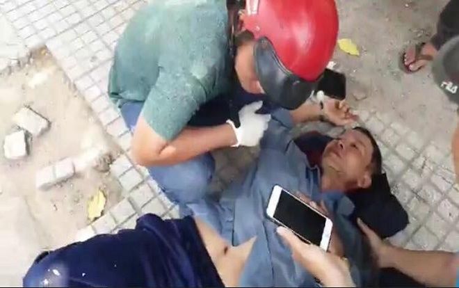 Người đàn ông bị đôi nam nữ chặn đánh dã man đến nhập viện để trả thù vụ va quẹt xe máy từ tháng trước