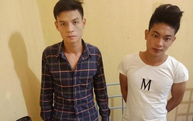 Bắt 2 đối tượng ở Vĩnh Phúc cướp giật tài sản người đi đường để lấy tiền mua ma túy