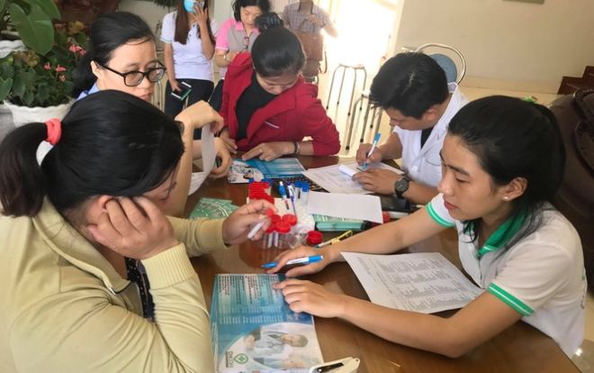 Hơn 1.000 công nhân ở Sài Gòn được tầm soát ung thư miễn phí