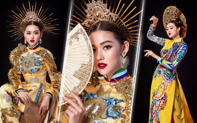 Tường San nhờ fan chọn National Costume: Rồng bay quyền lực hay phượng hoàng rực rỡ?
