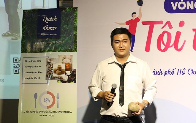 Sản phẩm từ trái quách của nam sinh Trà Vinh được xướng tên tại cuộc thi 'Người Nhân Văn Khởi nghiệp 2019'