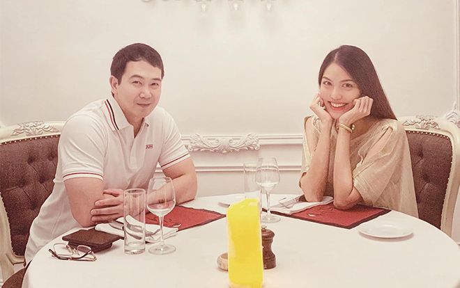 Lan Khuê đành ‘câm nín’ khi ông xã đặt tên con trai