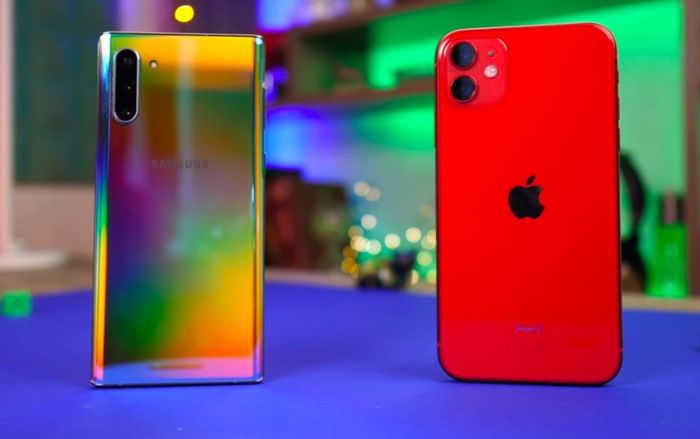 Có 20 triệu đồng nên mua iPhone 11 hay Samsung Galaxy Note10?