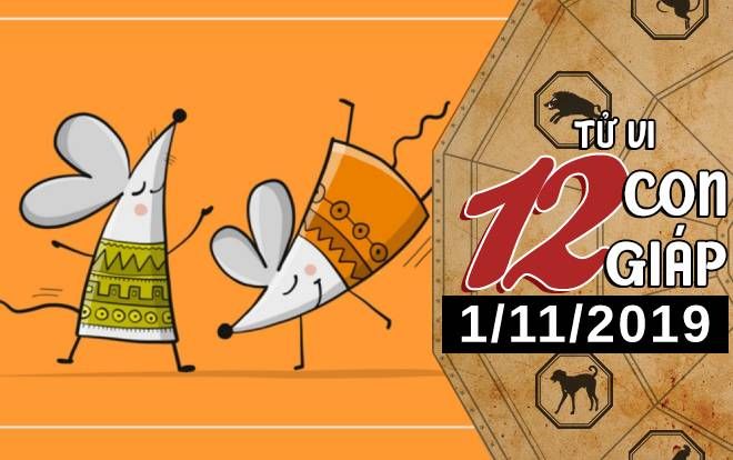 Tử vi thứ 6 ngày 1/11/2019 của 12 con giáp: Tý gặp khó khăn về công việc, Mão nên chủ động trong tình cảm