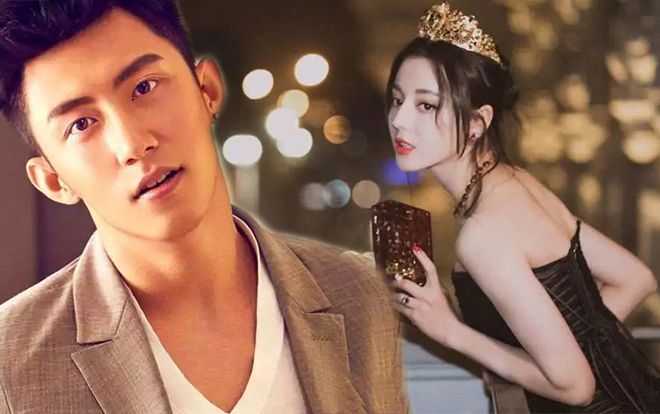 Hoàng Cảnh Du và Địch Lệ Nhiệt Ba mắt liếc mắt đưa tình trong hậu trường phim mới