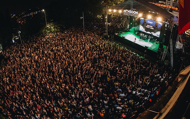 Chính khán giả có thể tham gia biểu diễn tại Monsoon Music Festival 2019
