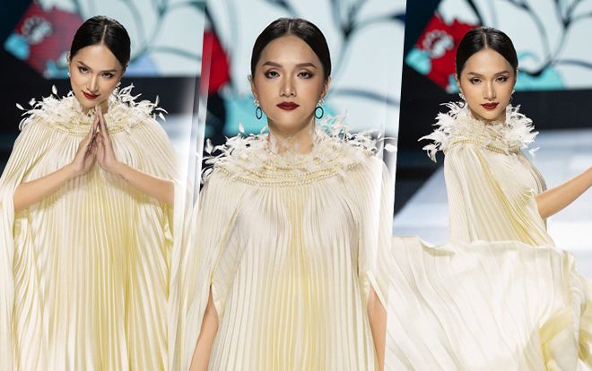 Vừa tung MV #ADODDA 3, Hương Giang tiếp tục 'gây sốt' với màn diễn Vedette catwalk đầy quyền lực