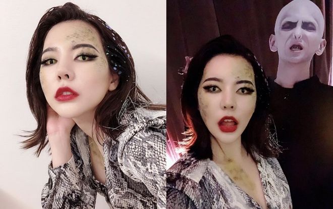 Năm ngoái hoá trang thành 'rắn chúa' Nagini được J.K Rowling khen ngợi, liệu năm nay Sunny sẽ làm gì nữa đây?