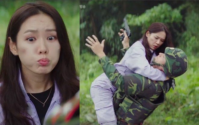 'Crash Landing Of Love' tung teaser mới: Nhảy dù giỏi như Son Ye Jin, 'nhảy' ngay vào lòng chàng quân nhân điển trai Hyun Bin khi vừa gặp mặt