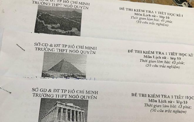 Khi việc thiết kế mã đề được giáo viên nâng lên một tầm cao mới, học trò tinh quái đến đâu cũng phải 'ngả mũ' bái phục